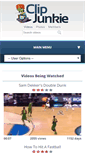 Mobile Screenshot of clipjunkie.com
